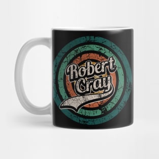 Robert Cray // Retro Circle Crack Vintage Mug